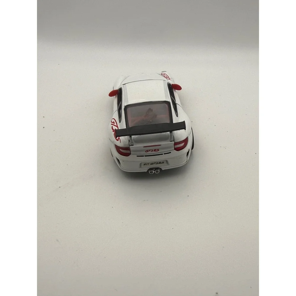 Kinsmart 2010 Porsche 911 GT3 RS White Red 1/36 Diecast Model Car 5352/3D